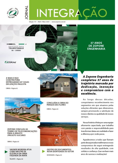 JORNAL INTEGRA��O Z - Abril / Maio 2025