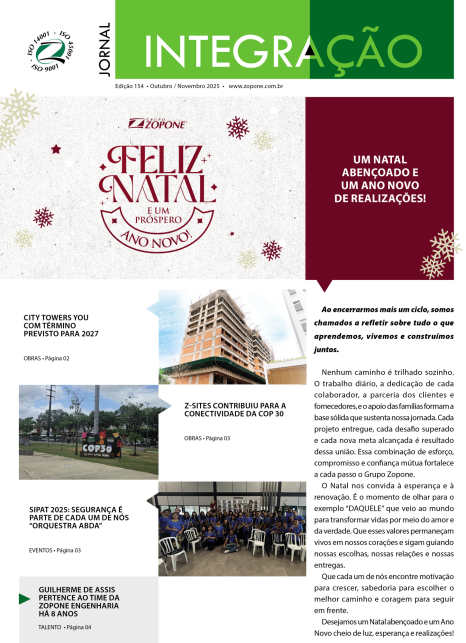 JORNAL INTEGRA��O Z - Outubro/Novembro 2025