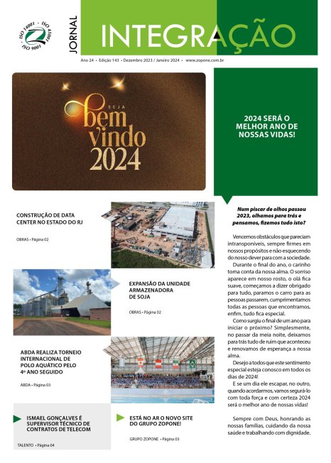 Edi��o 143 - Dezembro 2023 / Janeiro 2024