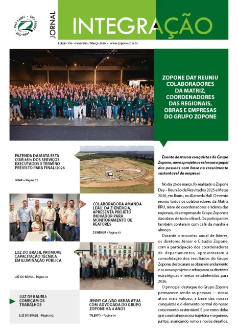 JORNAL INTEGRA��O Z - Fevereiro / Mar�o 2026