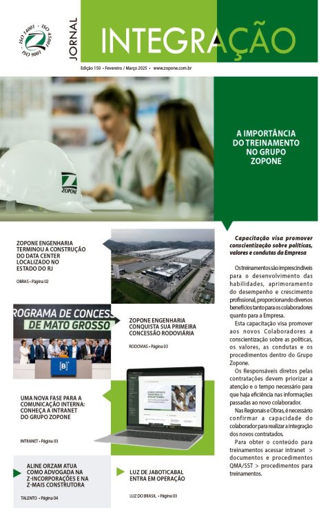 JORNAL INTEGRA��O Z � Fevereiro / Mar�o2025