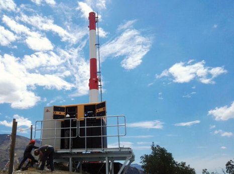Zopone Chile finaliza obra na Cordilheira dos Andes
