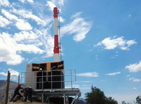Zopone Chile finaliza obra na Cordilheira dos Andes