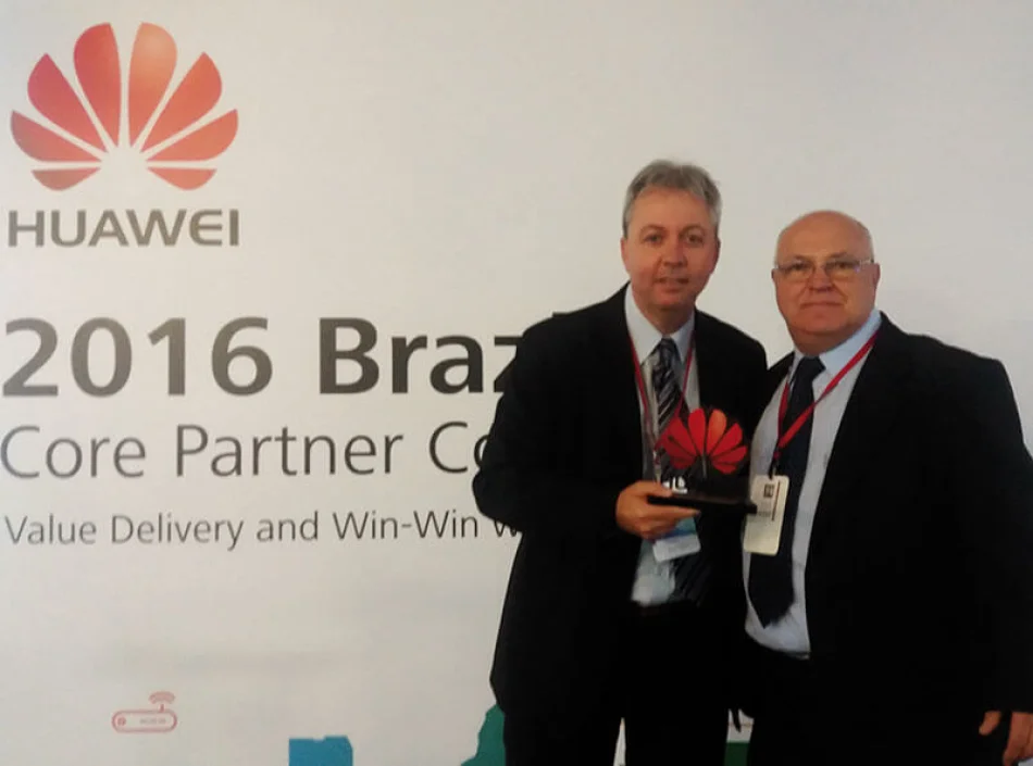 Zopone  premiada pela Huawei na categoria Best Quality Awards